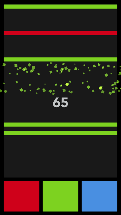 RGB Smash showing a target color to match by mixing RGB